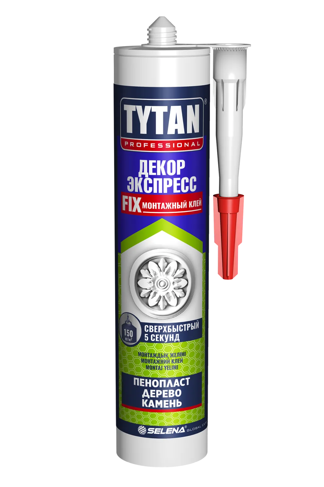 TYTAN WB-70 ДЕКОР ЭКСПРЕСС Клей монтажный (белый), 310 мл