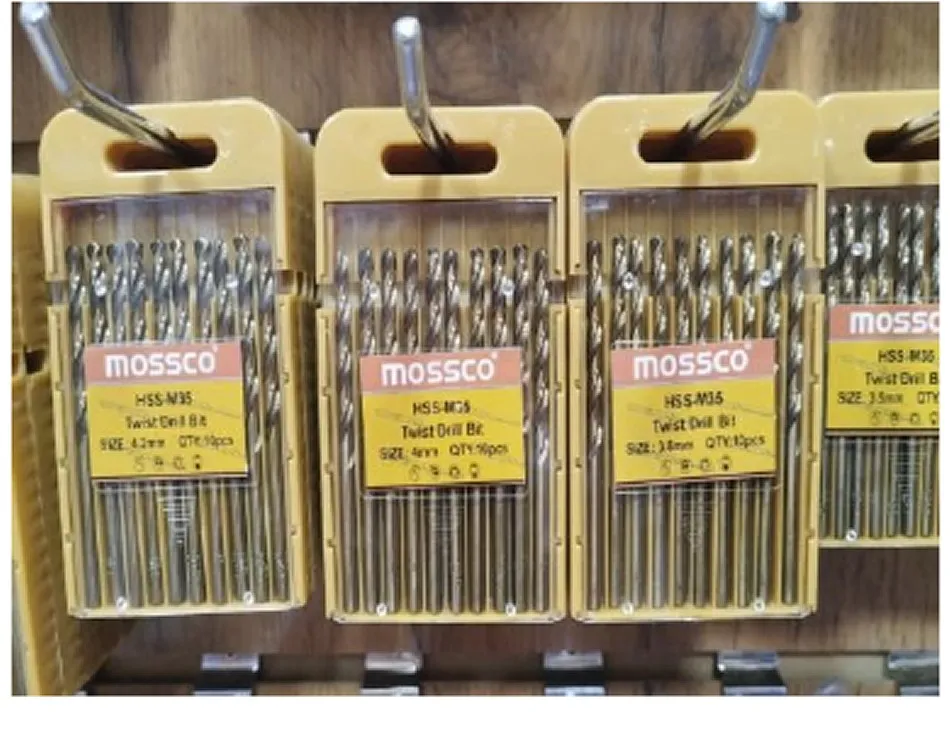Cobalt HSS-M35 Metal Drill Bit MOSSCO 9 mm