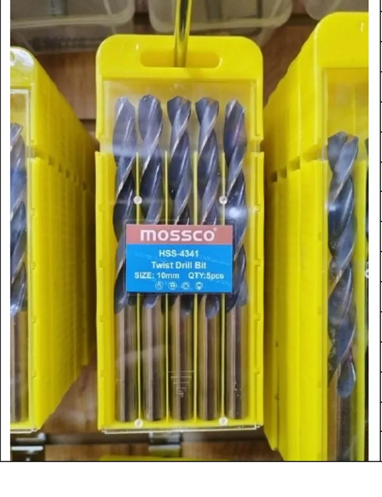 Сверло по металлу HSS-4341 MOSSCO, 8